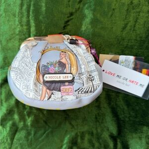 Nicole Lee Multicolor Graphic Purse